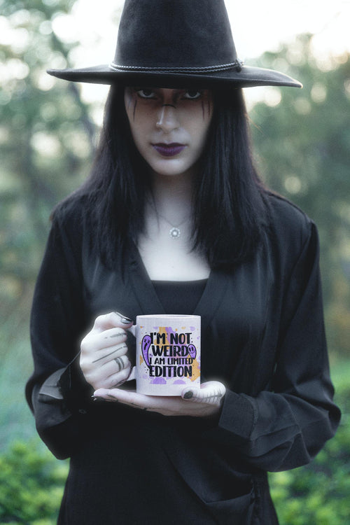 "I'm Not Weird, I'm a Limited Edition" Funny 11oz Ceramic Coffee Mug